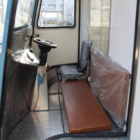 JX-BT450CTE Camion de restauration rétro personnalisable gaz/électrique en aluminium, chariot à glaces et snacks, cuisine complète, en acier inoxydable