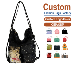 Sac fourre-tout en toile style Ita Bag Kawaii, motif étoile, sac à bandoulière et sac croisé multifonctionnel pour usage quotidien - Product Image 2