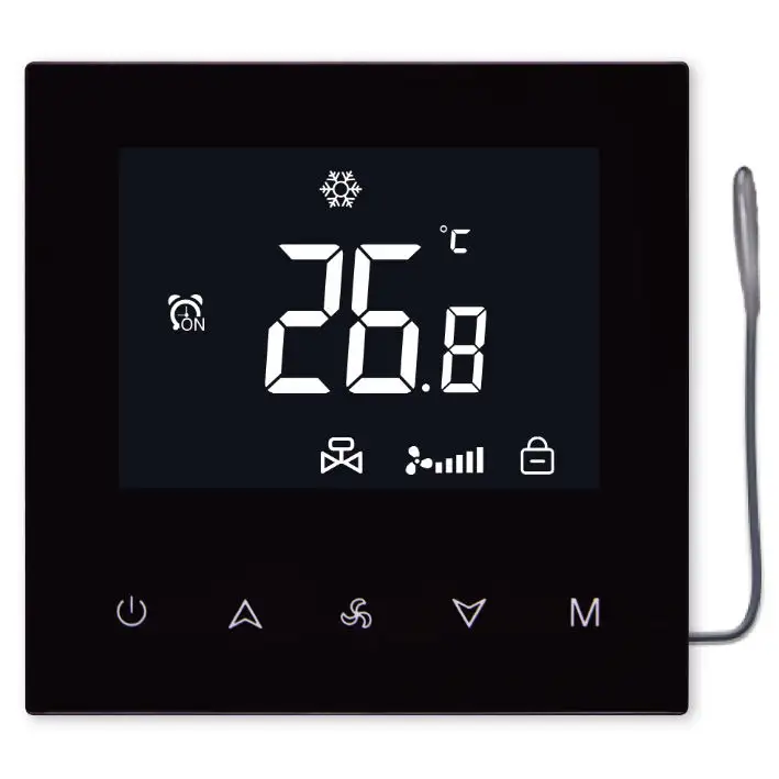 Thermostat intelligent multifonctionnel électrique de Wifi de vente chaude pour le climatiseur