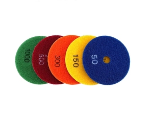 Tampons <span class=keywords><strong>de</strong></span> polissage auto-adhésifs 5 étapes pour la restauration <span class=keywords><strong>de</strong></span> pierre, marbre, granit, carrelage et <span class=keywords><strong>dalles</strong></span> <span class=keywords><strong>de</strong></span> porcelaine (utilisation à sec et humide) - Product Image 5