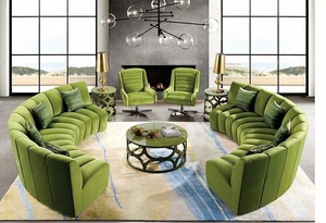 होटल लाउंज क्षेत्र परिपत्र सोफे बिक्री विभाग विला क्षेत्र सोफा वरिष्ठ होटल क्लब सोफे - Product Image 3