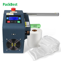 Machine automatique de remplissage de vide par coussin d'air avec fabricant de rouleaux de film à bulles, fonctionnement simple et démarrage rapide pour l'emballage e-commerce