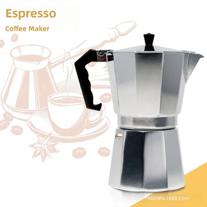 Hoge kwaliteit aluminium Moka pot, nieuwe premium draagbare koffiezetapparaat voor gas- en elektrische kookplaten. - Product Image 4