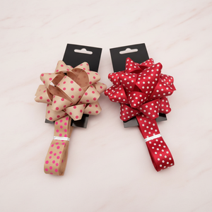 Nature-pak OEM Vente en gros Nœuds en ruban de <span class=keywords><strong>satin</strong></span> à bordure dorée, Nœuds en ruban étoile, Nœuds floraux pour la décoration de cadeaux, la Saint-Valentin, les fêtes et les mariages - Product Image 3