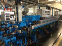 Machine d'extrudeuse isolante de gaine de fil et de câble de PVC PE XLPE HFFR