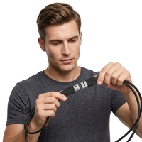 Kabel Data USB 3.0 Male A ke Male A Berlapis TPE PVC, Kecepatan Tinggi, Warna Hitam 1M untuk Kamera, MP4, Printer