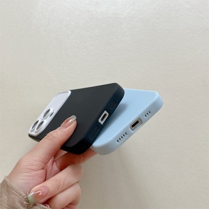 <span class=keywords><strong>2023</strong></span> PC protección de lente de ventana grande fundas de teléfono de Color caramelo para <span class=keywords><strong>iPhone</strong></span> 14 Pro Max 11 Pro <span class=keywords><strong>12</strong></span> 13 <span class=keywords><strong>Mini</strong></span> 15 Plus carcasa de TPU - Product Image 5