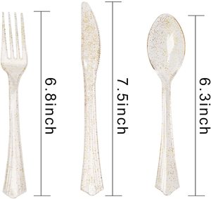 Sıcak satış tek kullanımlık sofra setleri kağıt tabaklar peçeteler sofra yemek seti düğün doğum günü partisi malzemeleri için - Product Image 5