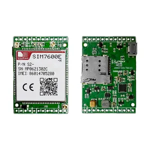 SIMCom SIM7600E-H LTE Module de Communication sans fil SIM7600E cellulaire 4G GPS GNSS Kit de carte de base de développement 44.45x31.75mm