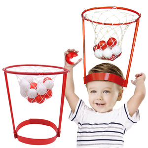 Jeu de mini-basket en <span class=keywords><strong>filet</strong></span> avec bandeau en plastique pour intérieur/extérieur, très populaire, avec 20 balles, pour enfants de 8 à 13 ans, unisexe - Product Image 1