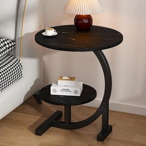 Creative Bedside Cabinet Simple Modern <b>Small</b> Bedside <b>Table</b> Bedroom Nightstand Storage <b>Table</b> Two Layer Coffee <b>Tables</b> - Product Image 1