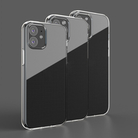 Coque de téléphone transparente en TPU anti-rayures pour iPhone, très vendue