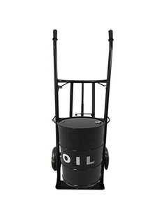 <strong>Four</strong> <strong>Wheels</strong> Oil Drum Cradle Fuel tank Cart Drum <strong>Trolley</strong> - Product Image 3