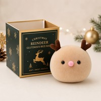 Fabricant professionnel de peluches rennes lestées avec 98 % de restauration du modèle à partir de croquis pour marque privée