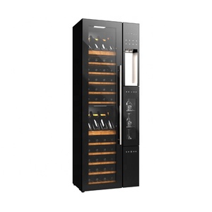 Cave à vin et distributeur de vin intégrés pour 64 bouteilles, réfrigérateur et distributeur de vin SL-112, capacité 64 bouteilles - Product Image 5