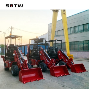 รถตักดิน4x4ล้อลากรถตักขนาดเล็กแบบรถ<span class=keywords><strong>แบค</strong></span><span class=keywords><strong>โฮ</strong></span>ผลิตในจีน - Product Image 3