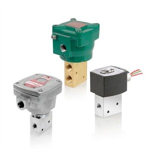 Válvula Solenoide de Acción Directa de 3/2 Vías Serie 327 WSNFET8327B302, Acero Inoxidable 316L, 1/4" NPT, 24V - Product Image 3