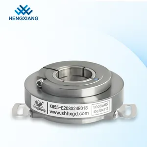 New Release Hengxiang Original 14-25mm Absolute Hollow Shaft Encoder Multi-turn KM55 Absolute Rotary Encoder Servo Motor Use