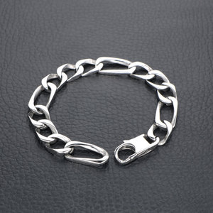 Pulsera de Cadena Metálica para Hombre CE209, Joyería Hip Hop Rock, Regalo, Pulsera de Eslabones a la Moda - Product Image 2