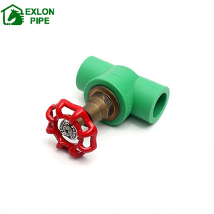 2025 exlon nhà máy giá chất lượng cao và áp lực PPR sắt bóng Van nhựa sắt van Bộ sưu tập hoàn chỉnh tất cả các kích thước PPR van - Product Image 5