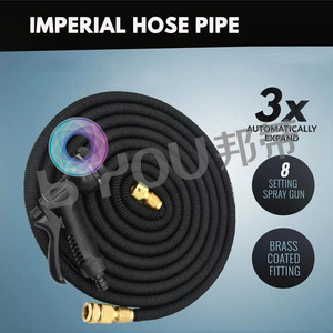 Customized Flexible 3 Times Expansion Metal Quick Connectors with 8-Spray Nozzles 25FT-250FT - Product Image 2