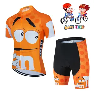 Hot selling New Kids Cycling Jerseys Set Summer Breathable Child Bike Cycling Clothes Boy Sport Bicycle Jersey Cycling Clothing