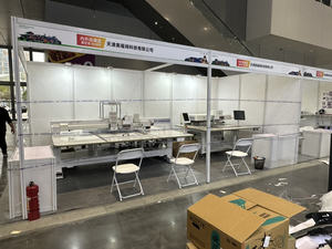 Computer gesteuerte Hochgeschwindigkeits-Stanz-und Nähmaschine für Leder auto polster - Product Image 3