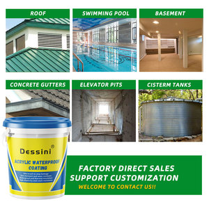 Peinture <span class=keywords><strong>liquide</strong></span> imperméabilisante pour <span class=keywords><strong>toiture</strong></span> en tôle, très vendue, application en spray, idéale pour l'<span class=keywords><strong>étanchéité</strong></span> des toitures et des salles de bain - Product Image 3