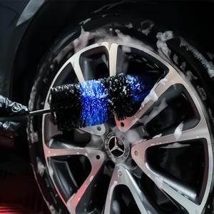 Spazzola di dettaglio di pulizia del mozzo della ruota di automobile molle a 17 pollici automatica della tigre per i dettagli - Product Image 2