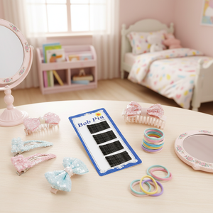 Trending di lusso fermagli per capelli fatti a mano fiocco tessuto con paillettes accessori per bambini vendita calda all'ingrosso per la decorazione dei capelli - Product Image 3