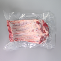 Pochette/sac transparent à cornue Sac d'emballage sous vide à haute température et film SANS BPA