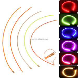 Miễn phí cắt 110mm 300mm DIY <span class=keywords><strong>LED</strong></span> bóng đèn dây tóc với <span class=keywords><strong>12V</strong></span> đầu vào linh hoạt DC 3V đèn phụ kiện màu hồng trắng đỏ Ice-Blue 2700K điốt - Product Image 1