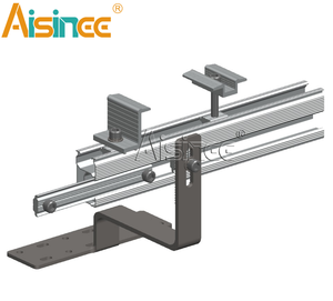 Support de fixation pour panneau solaire en acier inoxydable pour toiture en tuiles, certifié CE TUV, vente en gros |   AISINEE - Product Image 1