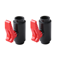 Vanne d'eau en plastique personnalisée-UPVC interrupteur à bille pour raccords de tuyaux et réparations Valve Compuerta Pvc Valve PVC plastique Ppr