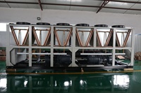 80HP 100HP 120HP 160HP 200HP 240HP refroidisseur industriel refroidisseur d'eau à vis refroidi par air fabricant