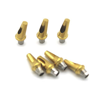 Bestverkochte En Kortingsprijs Tandheelkundig Titanium Gehoekte Abutment Voor Grade 5 Titanium Ostem Nobel Zimmer Dio Dentium Straumann - Product Image 1
