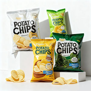 Custom Design Moisture Proof MOPP <b>Laminated</b> Stand up <b>Pouch</b> Bags Back Side Seal Zipper Top Food Grade Gravure/Digital Printing - Product Image 4