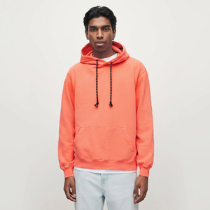 Sudadera con Capucha de Estilo Básico para Hombre, Diseño OEM, 100% Algodón, Suministro Directo de Fábrica, Teñido Liso para Invierno, a la Moda - Product Image 1