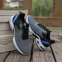 Zapatillas Deportivas Casuales para Hombre, Modelo Primavera 2026, con Cordones, Suela Suave, Transpirables, con Rayas, de Una Sola Capa, al por Mayor