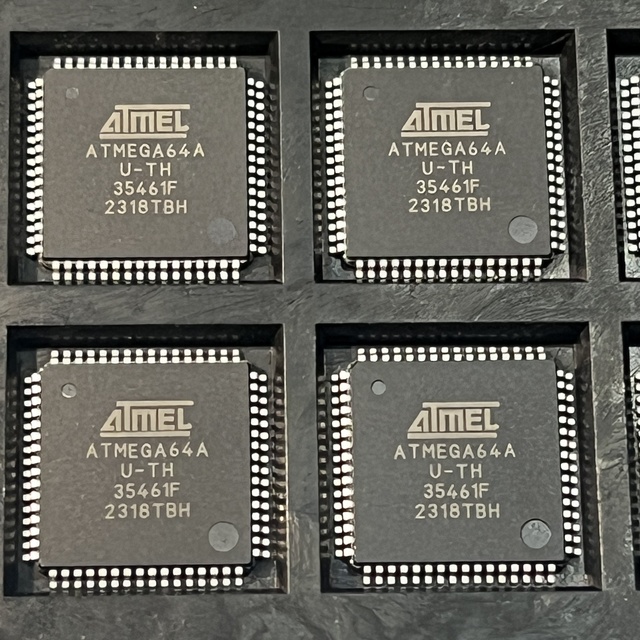 new and original electronic components integrated circuit ATMEGA64A-AUTQFP64