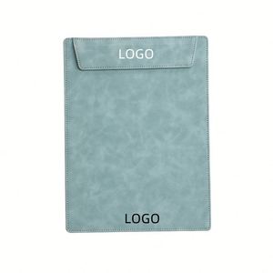 Wholesale Custom Logo <b>A4</b> Size Pu Leather Menu Clip Board Hotel Conference Writing Pad School Office Supplies File <b>Folder</b> - Product Image 3