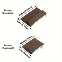 Papier Kraft lavé à l'eau A6 cahier de voyage mignon imprimé Journal planificateur accessoire couverture en cuir pour bureau écriture couverture rigide
