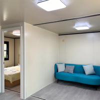 Maisons préfabriquées de luxe, villas, norme australienne, maison conteneur extensible de 20 pieds et 30 pieds pour bureau, école, en acier