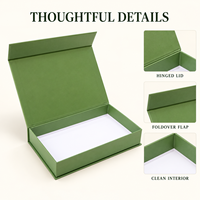 Boîte cadeau d'entreprise personnalisée avec logo OEM, emballage rigide de style livre avec gaufrage, impression UV à feuille d'or pour ensembles de carnets