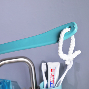 Long Handled Bath Sponge With Hanging Rope For <b>Back</b> Scrubbing Massage Shower Use - Product Image 4