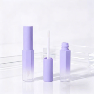 Empty <b>Lip</b> <b>Gloss</b> Mineral Round Leopard Print Small Tube <b>Lip</b> Glaze Natural Long Lasting Natural Look Sample Size Private Label - Product Image 3