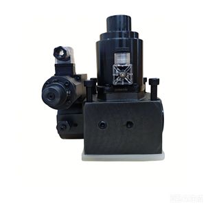 วาล์วควบคุมแรงดันและอัตราการไหลแบบสัดส่วนคู่ Northern Precision Machinery EFRD-G03-160-3-6-31 245 บาร์ 160 ลิตร/นาที สำหรับวงจรควบคุมน้ำมัน - Product Image 2