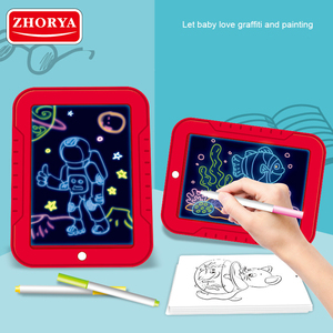 กระดานเขียน LED ยี่ห้อ Zhorya Grafis กระดานวาดภาพ กระดานวาดเขียนเรืองแสง ของเล่นกระดานวาดภาพเรืองแสง - Product Image 2