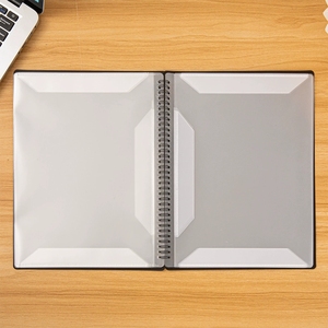 Wholesale A4 Coil‑bound Music Sheet <b>Folder</b> Transparent Page Protector Pocket Music Score Storage Book For Music School Students - Product Image 3