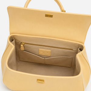 Sac à main élégant pour femme en cuir PU, sac fourre-tout structuré, pochette de soirée moderne, sac à main géométrique - Product Image 5
